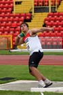 under-15s shot put at the Gateshead Tartan Games Open.